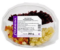 Surtido de frutas deshidratadas (arándanos, piña y papaya) FRUMESA 260 g. Surtido de frutas deshidratadas (arándanos, piña y papaya) FRUMESA 260 g.