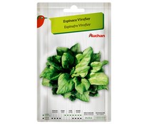 Sobre de semillas para sembrar espinacas de la variedad Virofray PRODUCTO ALCAMPO.