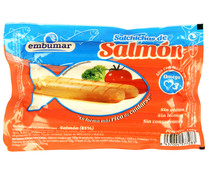 Salchichas de salmón EMBUMAR 140 g.