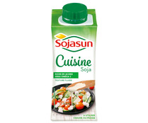 Preparado de soja (17% de materia grasa) para cocinar SOJASUN 200 ml.