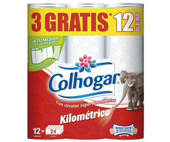 Rollo papel de cocina 12 unidades Rollo papel de cocina 12 unidades