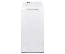 Lavadora de carga superior QILIVE Q.6248 capacidad de carga: 6,5KG, clasificaci&oacute;n energ&eacute;tica: D, 1200RPM,H: 84,5cm, A: 40cm, F: 59,5cm.