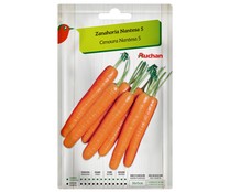 Sobre de semillas para sembrar zanahorias de la variedad Nantesa 5 PRODUCTO ALCAMPO.