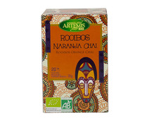 Infusión rooibos naranja ecológica Chai ARTEMIS BIO 20 uds. 30 g.