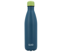 Botella de acero inoxidable color azul 0,75 litros Samba QUID.