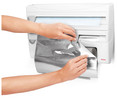 Dispensador para hasta 3 rollos de cocina, 39x10x25 centímetros METALTEX.