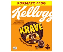 Cereales sabor avellana rellenos de chocolate, KELLOGG'S KRAVE 410 g.