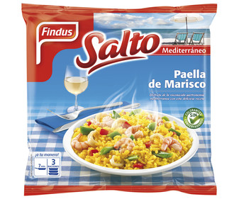 Paella de marisco SALTO FINDUS bolsa de 700 gr Paella de marisco SALTO FINDUS bolsa de 700 gr