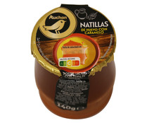 Natillas con yema de huevo y caramelo ALCAMPO GOURMET 140 g.