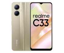 Smartphone 16,51 cm (6,5") REALME C33 Sandy Gold, Octa-Core, 4GB Ram, 128GB, 50+5 Mpx, Android 12.
