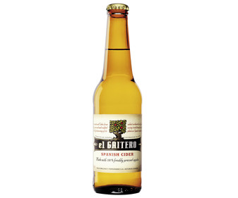 Sidra natural EL GAITERO botella de 33 cl. Sidra natural EL GAITERO botella de 33 cl.