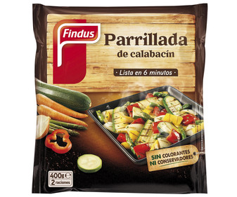 Parrillada de calabacín 400 gramos Parrillada de calabacín 400 gramos