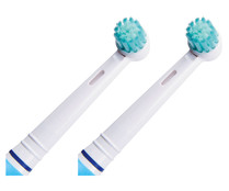 Pack de 2 recambios de cepillo dental eléctrico QILIVE, sensible.