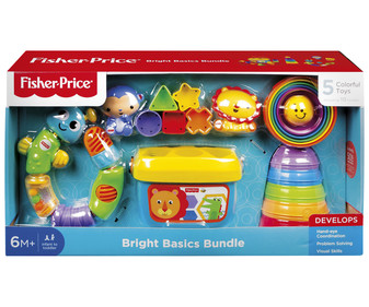Conjunto de 4 juguetes sensoriales FISHER PRICE. Conjunto de 4 juguetes sensoriales FISHER PRICE.