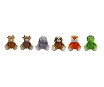 Peluche animal sentado 48cm surtido, ONE TWO FUN ALCAMPO.