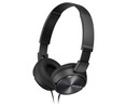 Auriculares tipo diadema SONY MDR ZX310APB con cable, color negro.