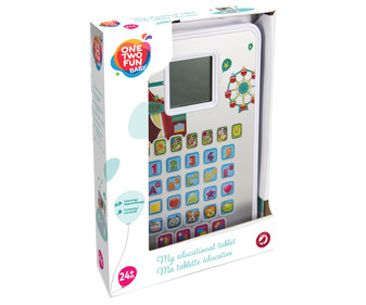 Tablet Infantil de Aprendizaje con Actividades ONE TWO FUN ALCAMPO Baby. Tablet Infantil de Aprendizaje con Actividades ONE TWO FUN ALCAMPO Baby.