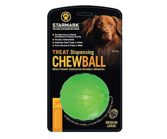 Pelota Chew Ball Talla medio-Larga JULIUS-K9 STARMARK Pelota Chew Ball Talla medio-Larga JULIUS-K9 STARMARK