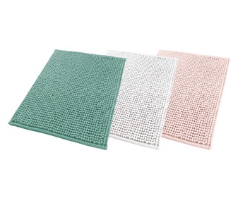 Alfombra de baño de chenilla, densidad 900g/m², 50x80 cm, ACTUEL. Modelos surtidos, 1 unidad. Alfombra de baño de chenilla, densidad 900g/m², 50x80 cm, ACTUEL. Modelos surtidos, 1 unidad.