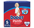 Pants (braguitas) de aprendizaje talla 5 para niños de 12 a 17 kilogramos DODOT Pants 58 uds.