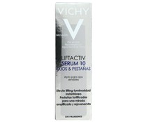 Serum 10 ojos & pestañas efecto lifting-luminosidad instantáneo VICHY Liftactiv 30 ml.
