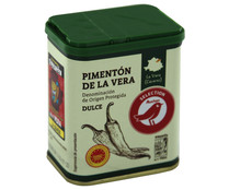 Pimentón de la Vera dulce Denominación de Origen Protegida PRODUCTO ALCAMPO 75 g.