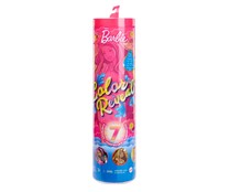 Muñeca sorpresa con accesorios BARBIE Color Reveal Frutas.