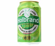 Cerveza con limón sin alcohol HOLBRAND lata de 33 cl. - Alcampo