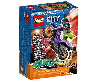 Juguete de construcción con 14 piezas Moto Acrobática: Rampante, LEGO CITY 60296.