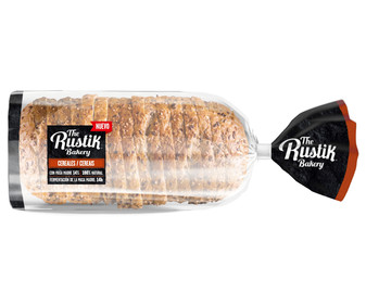 Pan de molde con cereales y semillas THE RUSTIK BAKERY 400 g. Pan de molde con cereales y semillas THE RUSTIK BAKERY 400 g.