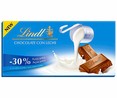 Chocolate con leche 30% menos azúcar LINDT tableta 100 g.