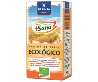 Harina de trigo ecológica 500 gramos Harina de trigo ecológica 500 gramos