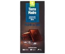Chocolate negro 70% cacao Flor de Sal ecológico INTERMÓN OXFAM TIERRA MADRE 100 g.