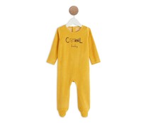 Pijama pelele de terciopelo para bebé IN EXTENSO, talla 92.