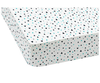 Sábana bajera cuna tipo jersey, de 60x120cm, ALCAMPO BABY. Sábana bajera cuna tipo jersey, de 60x120cm, ALCAMPO BABY.
