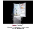 Frigor&iacute;fico combi LG GBP61DSPGN NO FROST, clasificaci&oacute;n energ&eacute;tica: D, H: 186cm, A: 59,9cm, F: 63cm, capacidad total: 385L.