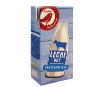 Leche  semidesnatada de vaca PRODUCTO ALCAMPO 1 l.