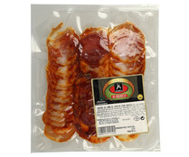 Lomo ibérico de cebo (50% raza ibérica), cortado en finas lonchas MAFRESA 80 gr.