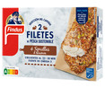 Filetes de pescado de pesca sostenible (MSC) empanados con 4 semillas y quinoa FINDUS 250 g.