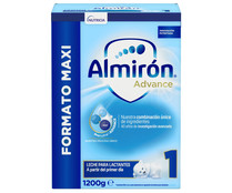Leche (1) para recién nacido para bebes desde el primer día ALMIRÓN Advance 1 1200 g.