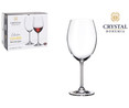 Copa de vino fabricada en Cristal de Bohemia, 0,58 litros, serie Colibri CRYSTAL BOHEMIA.