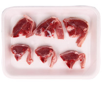 Chuletas de cordero lechal de origen nacional Chuletas de cordero lechal de origen nacional