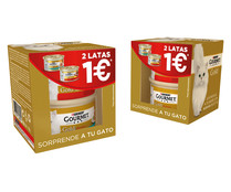 Pienso húmedo para gatos PURINA GOURMET 2x85 gr.