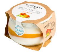 Yogur de mango ecológico PASTORET, 135 g.