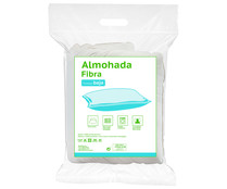 Almohada de fibra firmeza baja, funda T.S.T. 135 centímetros PRODUCTO ECONÓMICO ALCAMPO.
