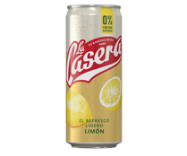 Refresco ligero (gaseosa) con sabor limón LA CASERA 33 cl.