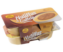 Natillas de vainilla con galleta REINA 4 x 125 g.