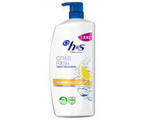 Champú anticaspa de uso diario con micro bioma protect, para cabellos grasos H&S Citrus fresh 1 l.