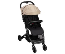 Silla paseo para bebes hasta 36 meses o 22kg INTERBABY Minimum Space Plus color beige.