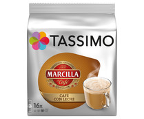 Café con leche  en monidiosis TASSIMIO  MARCILLA 16 uds.